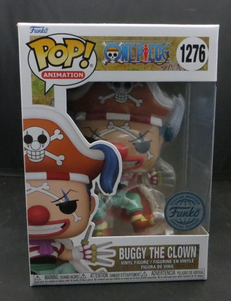 New Funko Pop Animation One Piece Buggy The Clown #1276 (Special Edition)