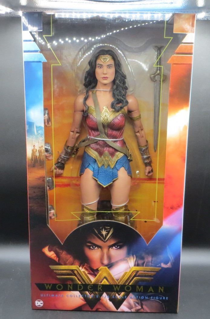 New Wonder Woman 18 Inch Action Figure 1/4 Scale Series Figure Retails $200