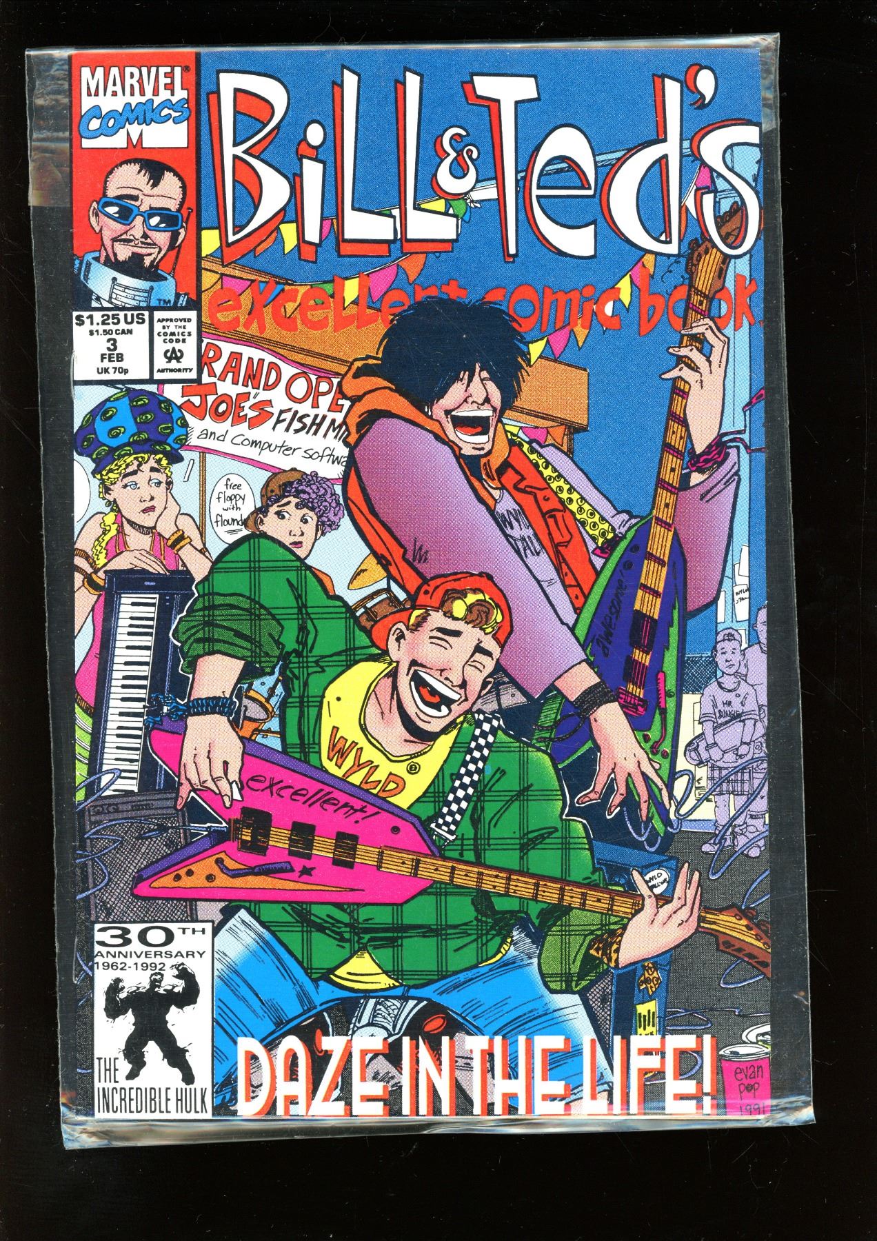 Marvel Bill & Ted's Excellent Comic Book #3