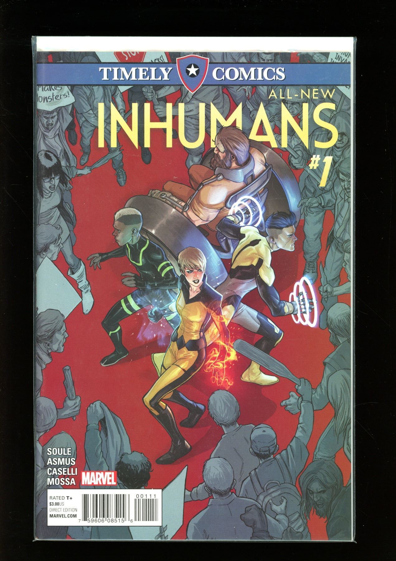 Marvel Inhumans #1 (New Never Read)