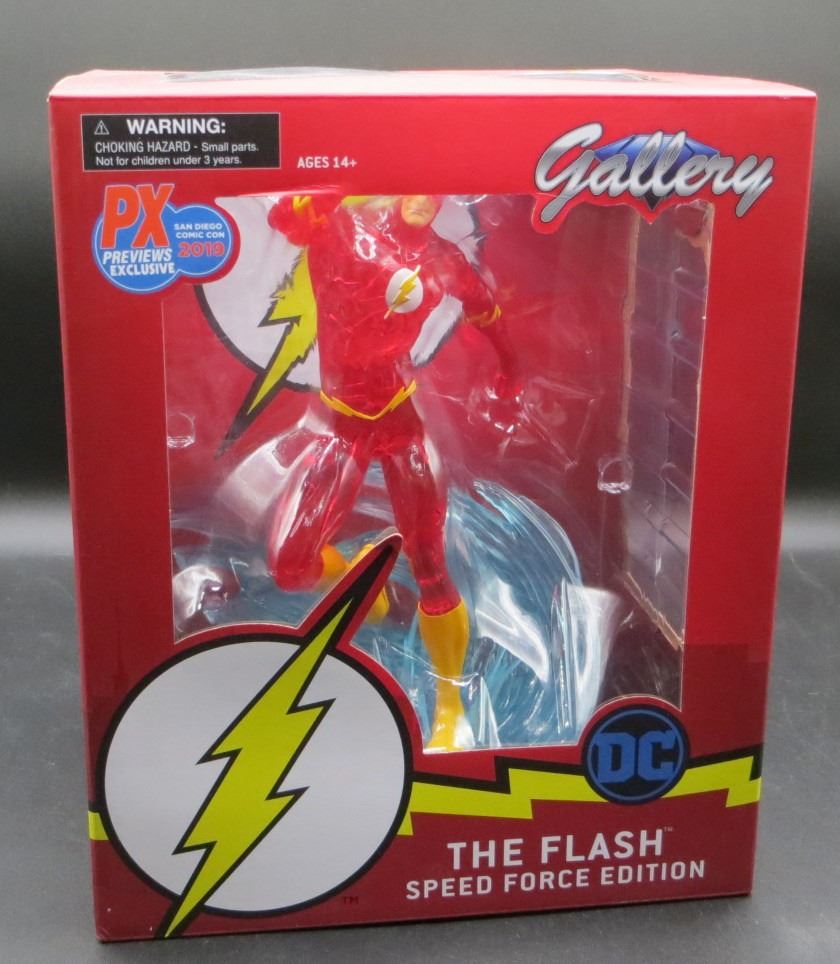 New Diamond Select DC gallery The Flash Speed Force PX Exclusive PVC ...