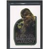 Image 1 : 2015 Topps Star Wars Journey to The Force Awakens Cloth Stickers #CS4 Chewbacca