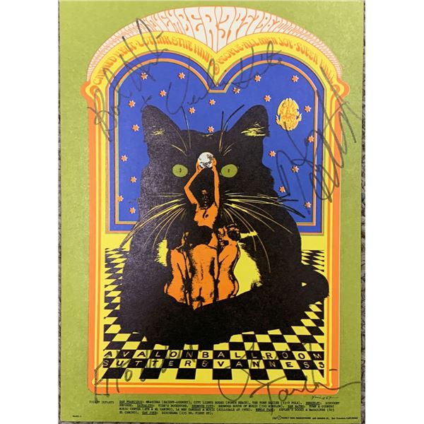 Canned Heat signed postcard