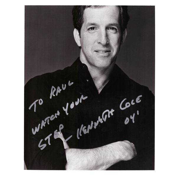 Designer Kenneth Cole signed photo