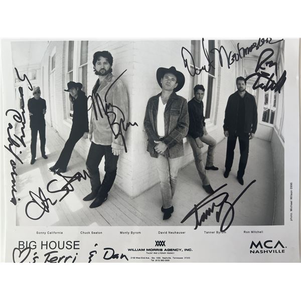 Big House signed photo
