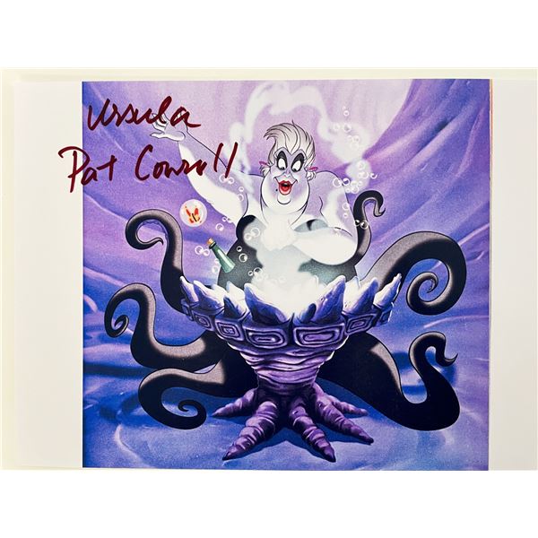 The Little Mermaid Ursula Pat Carroll signed movie photo