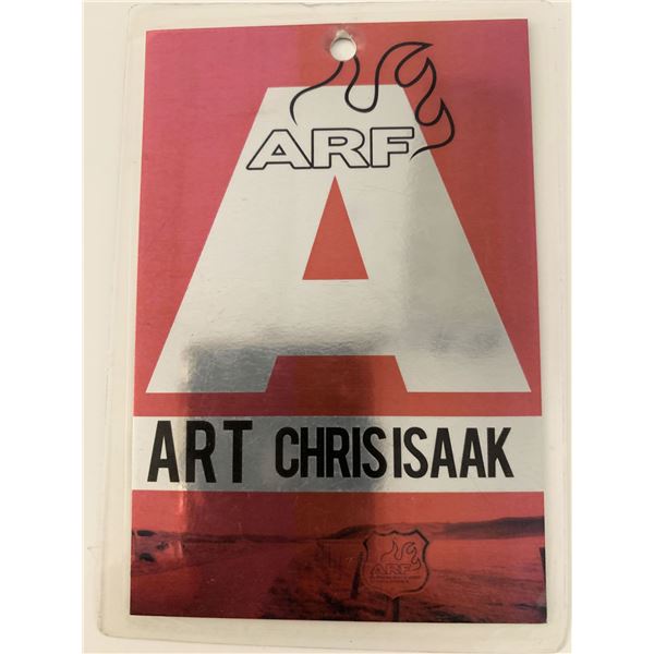 Chris Isaak ARF Backstage Pass