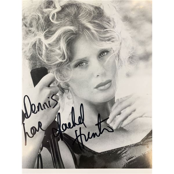 Supermodel Rachel Hunter signed photo