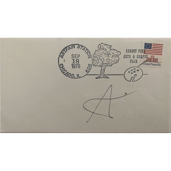 Herbert Aach signed 1976 cover