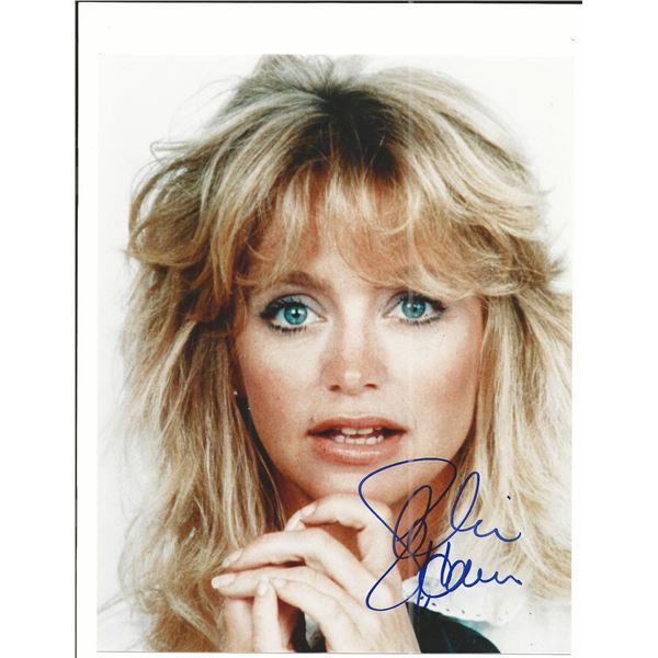 Goldie Hawn signed photo