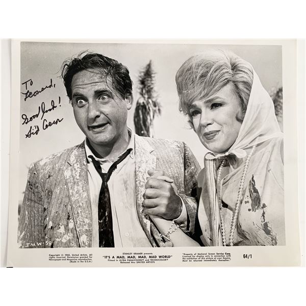 It's a Mad, Mad, Mad, Mad World Sid Caesar signed movie photo