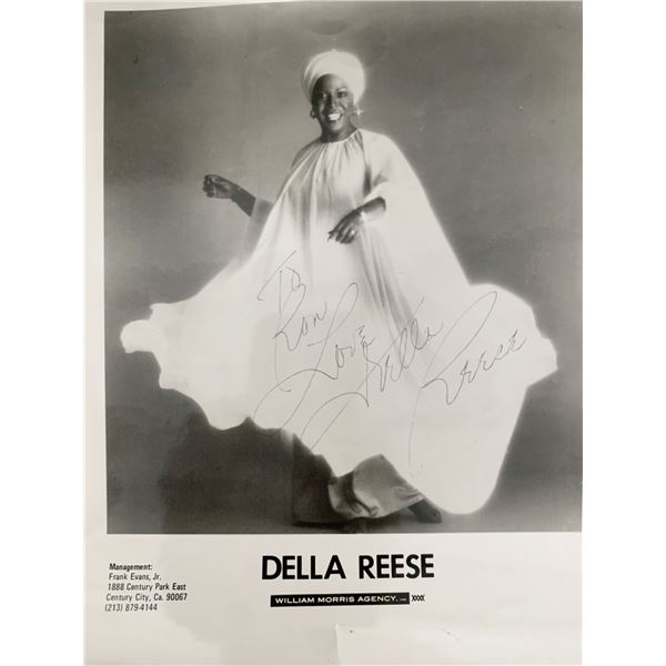 Della Reese signed photo