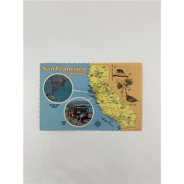 San Francisco vintage post card