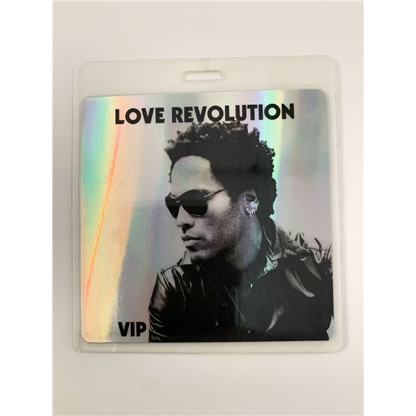 Lenny Kravitz Love Revolution VIP Tour Pass