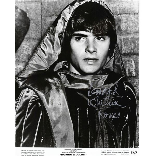 Romeo and Juliet Leonard Whiting signed movie photo