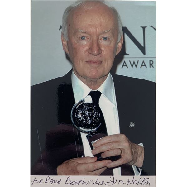 Jim Norton signed photo