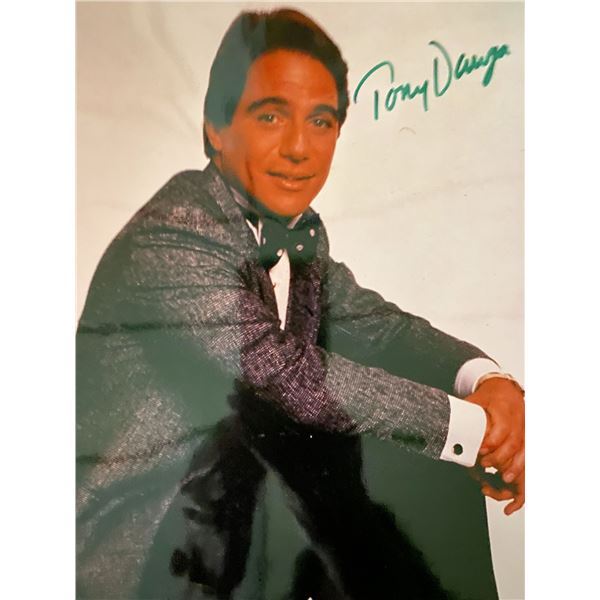 Tony Danza signed photo