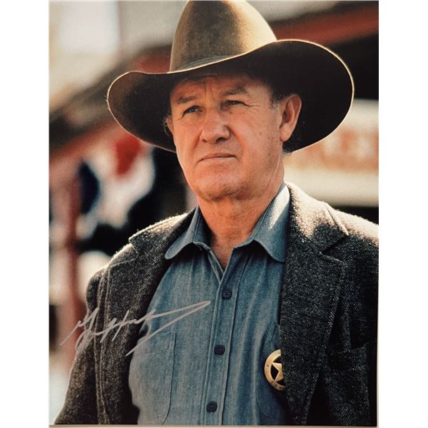 Unforgiven Gene Hackman signed photo