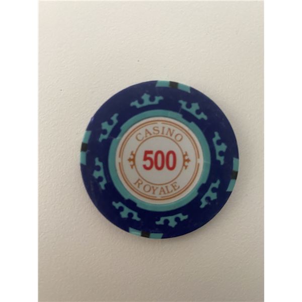 James Bond Casino Royale Replica poker chip