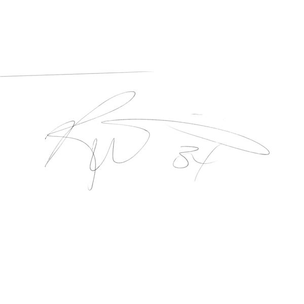 Ricky Williams signed card