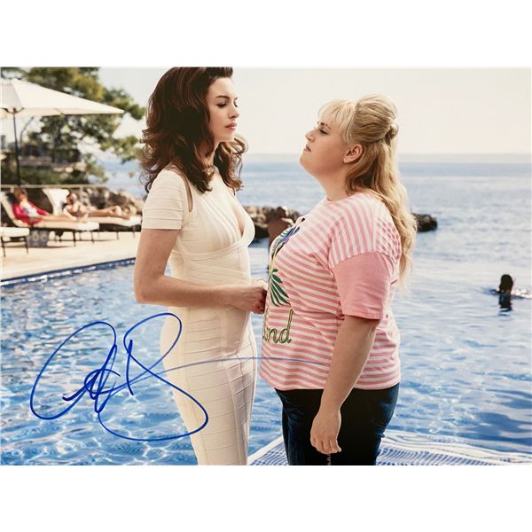 Anne Hathaway signed photo