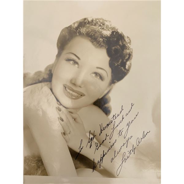 Faith Arlen signed photo