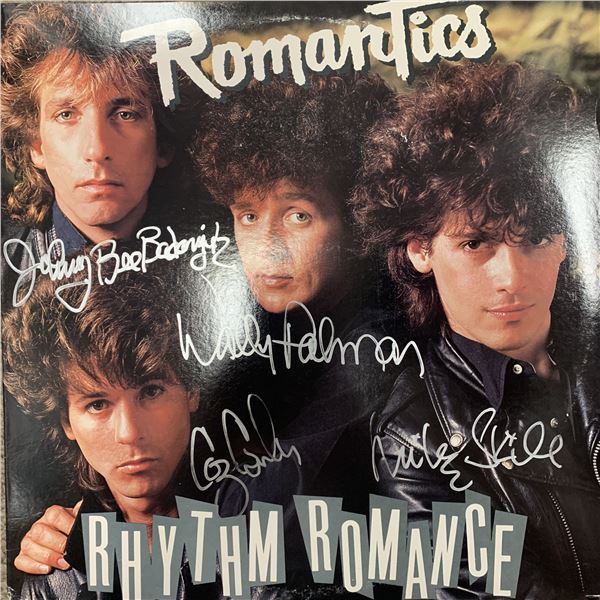 Romantics Rhythm Romance signed album