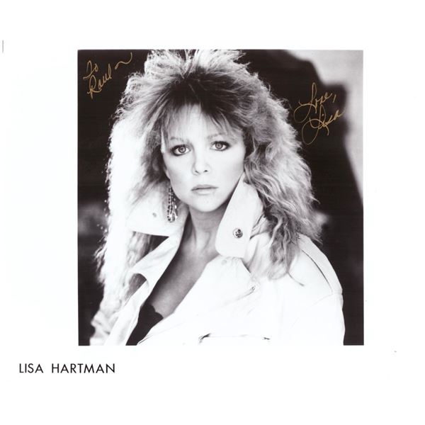 Knots Landing Lisa Hartman signed photo