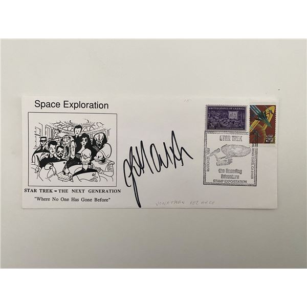Star Trek: The Next Generation Jonathan Del Arco signed cover