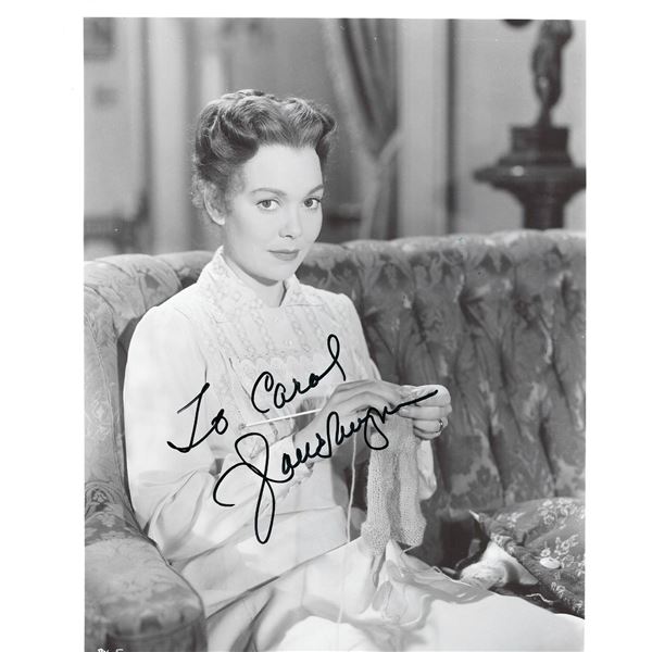 Jane  (Wyman) Reagan signed movie photo