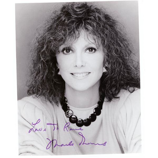 Marlo Thomas signed photo