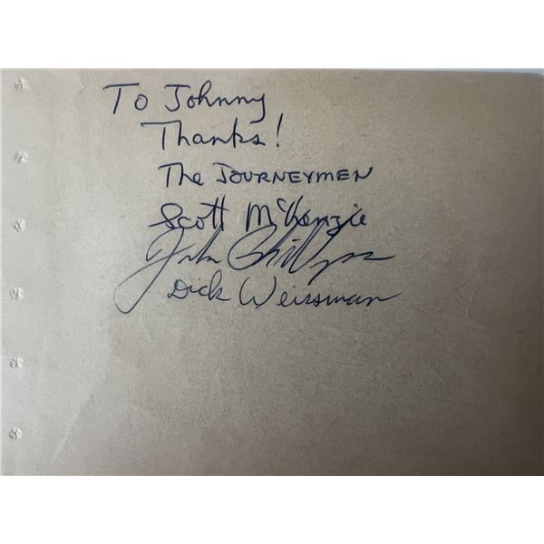 The Journey Men original signature