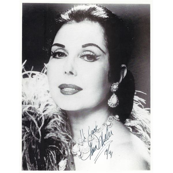 Ann Miller signed photo