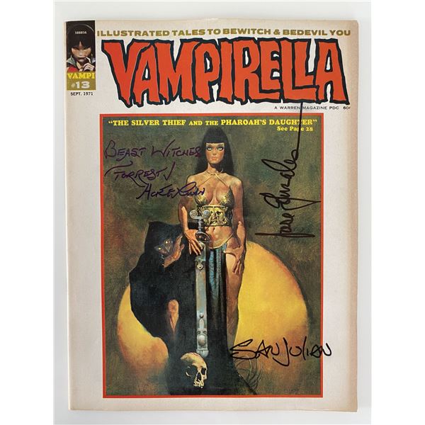 Vampirella signed magazine