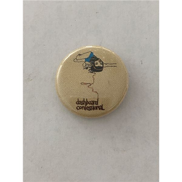 Dashboard Confessional vintage pin