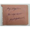 Image 1 : The Three Stooges Original signature cut- RARE. GFA Authenticated