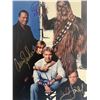 Image 1 : Star Wars Force Awakens cast signed photo