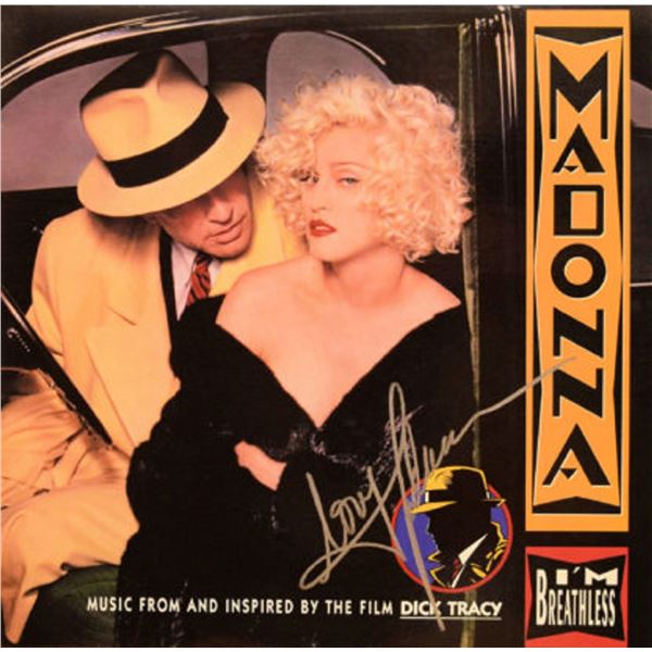 Madonna signed I’m Breathless album
