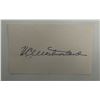 Image 1 : United States Army general William Westmoreland signature cut