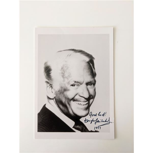Douglas Fairbanks Jr. signed photo