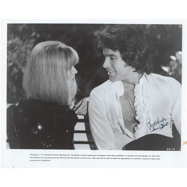 Warren Beatty Signed Photo