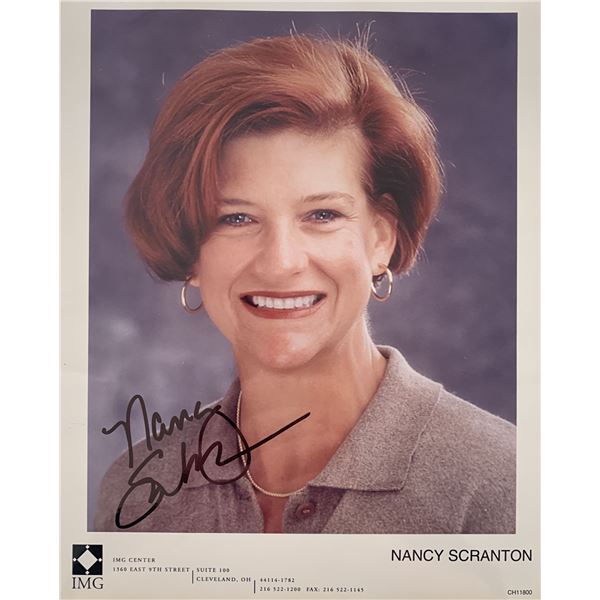 Pro Golfer Nancy Scranton signed photo