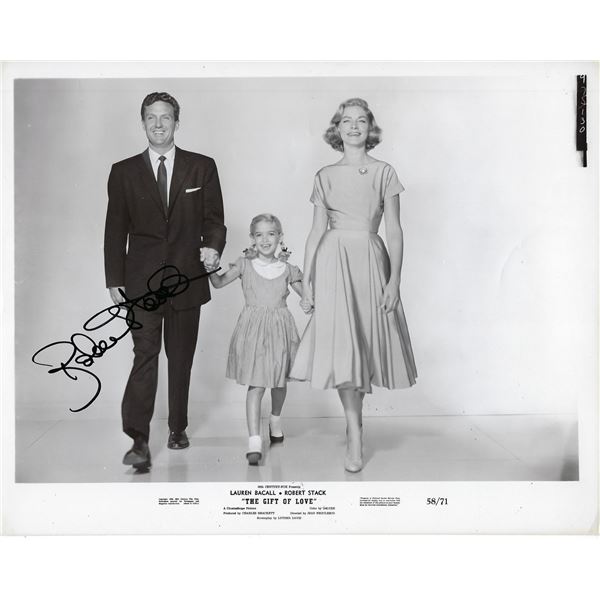 Robert Stack Signed Photo