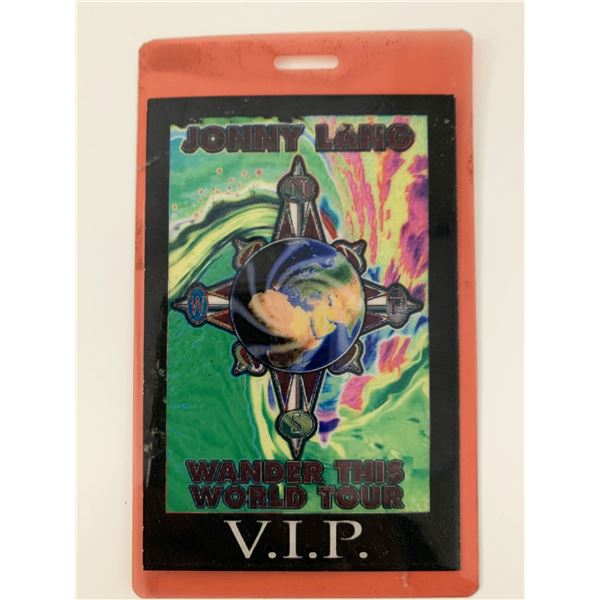 Jonny Lang Wander This World Tour VIP Pass