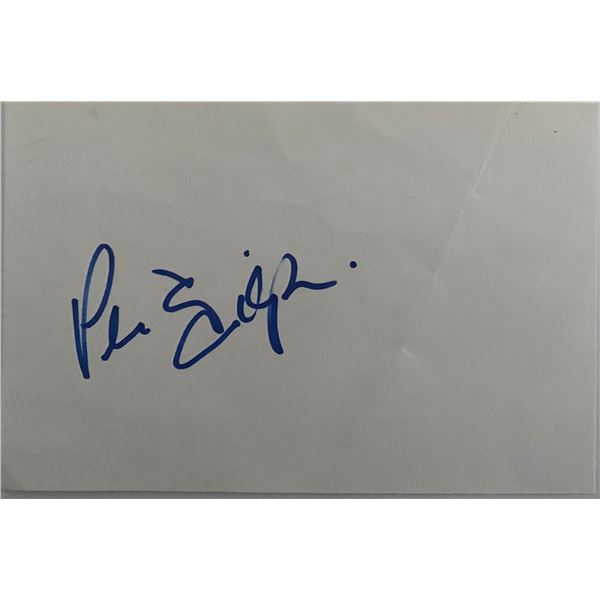 Hoarding Eleven Peter English original signature