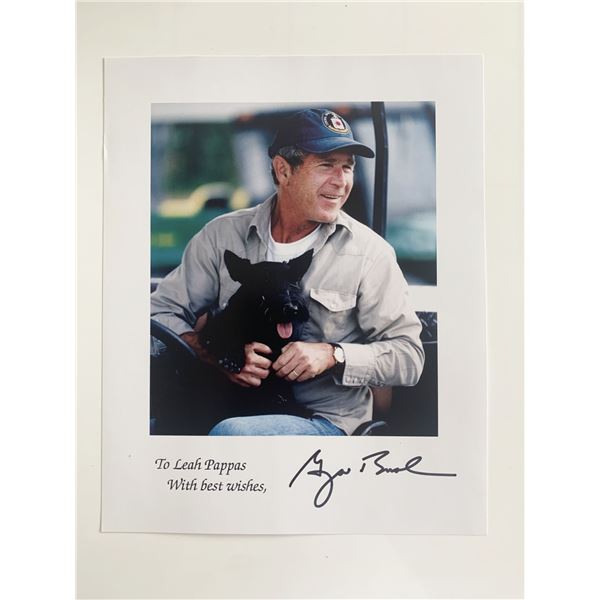 George W. Bush Signed Photo