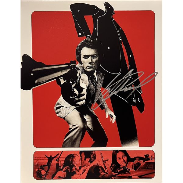Dirty Harry Clint Eastwood signed photo