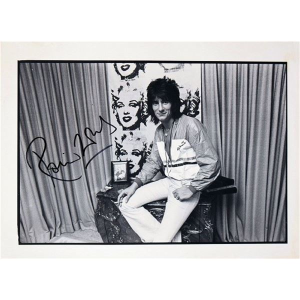 Ronnie Wood signed promo photo