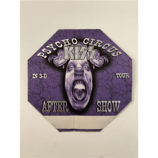 Kiss Psycho Circus Tour in 3D After Show Pass