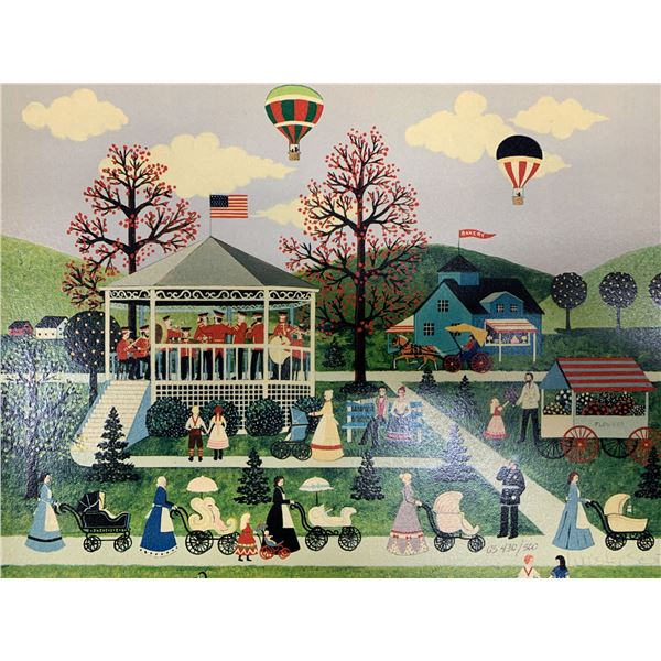 Wooster Scott signed serigraph.